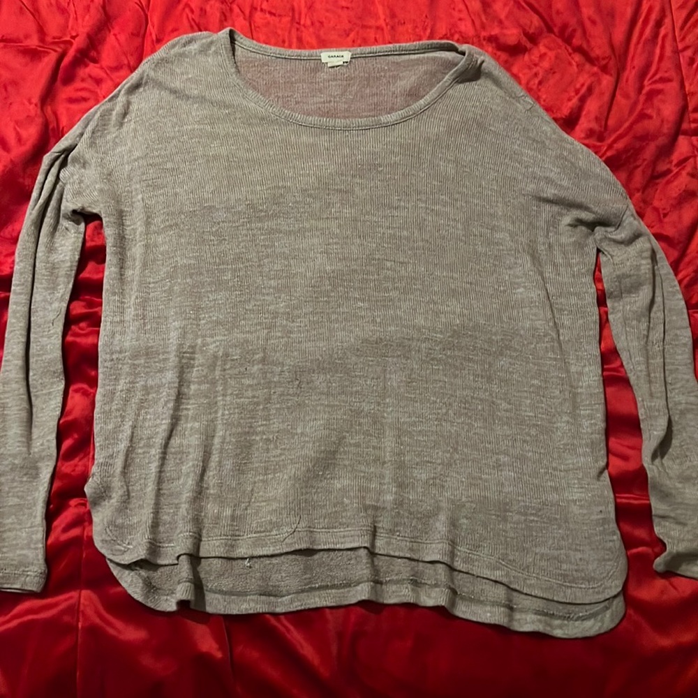 Garage Tan Light Fir Sweater